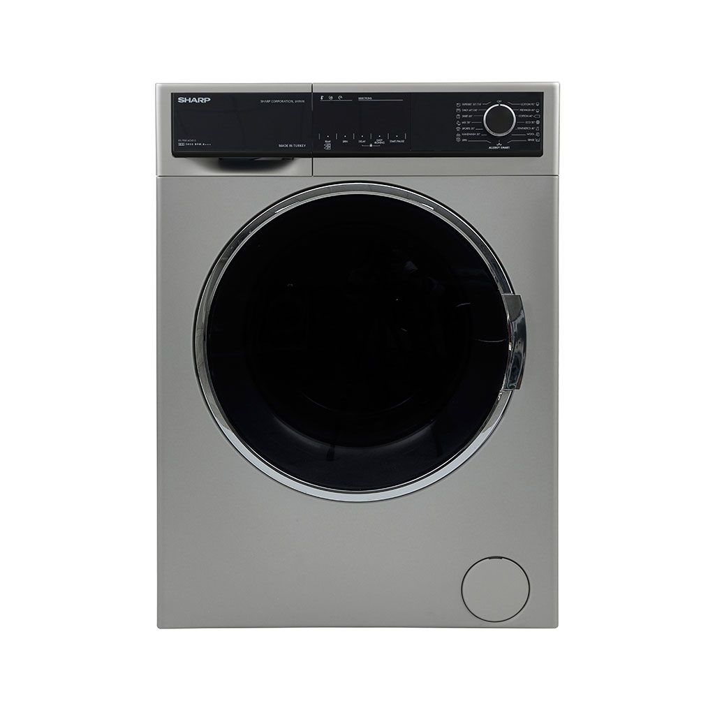 Sharp Washing Machine Fully 8Kg ES-FP814CXE-S | Elaraby Group