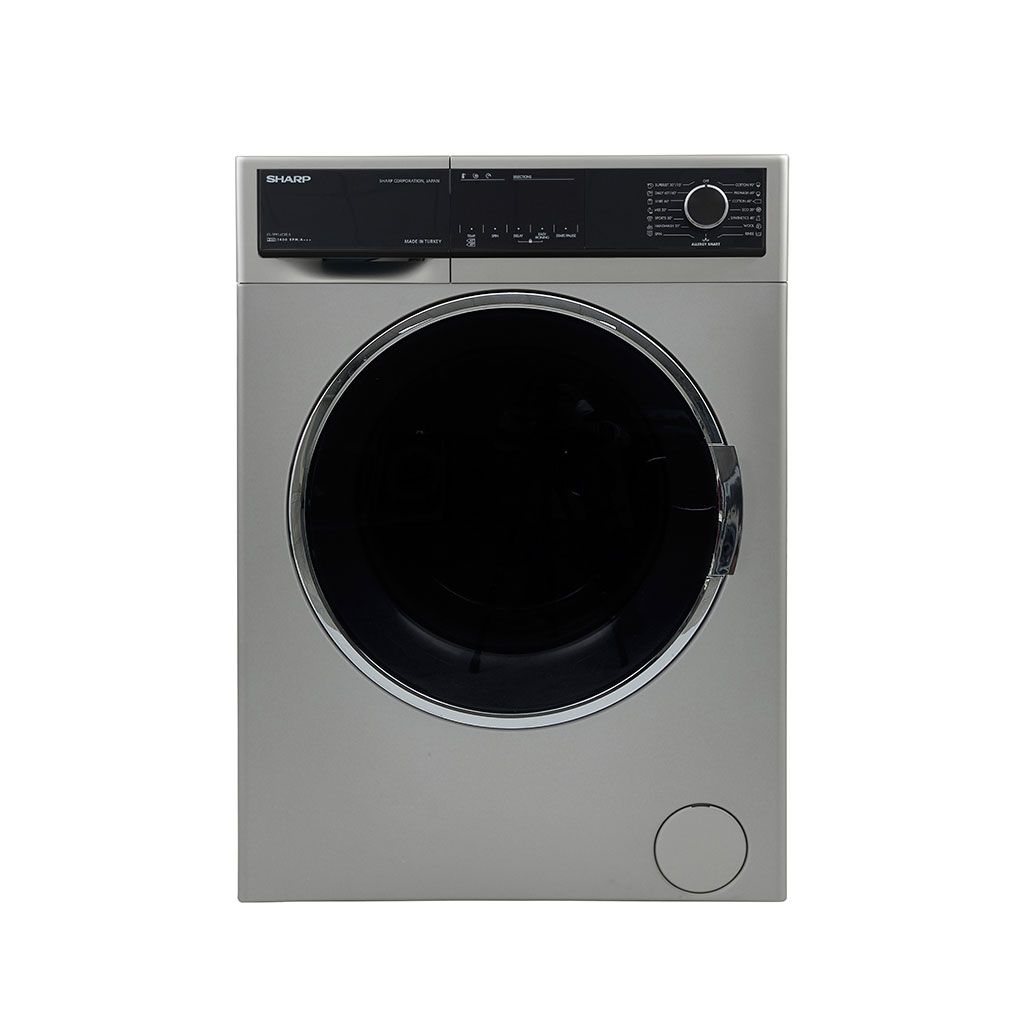 Sharp Washing Machine Fully 9Kg ES-FP914CXE-S | Elaraby Group Sharp Washing Machine Fully 9Kg ES-FP914CXE-S | Elaraby Group