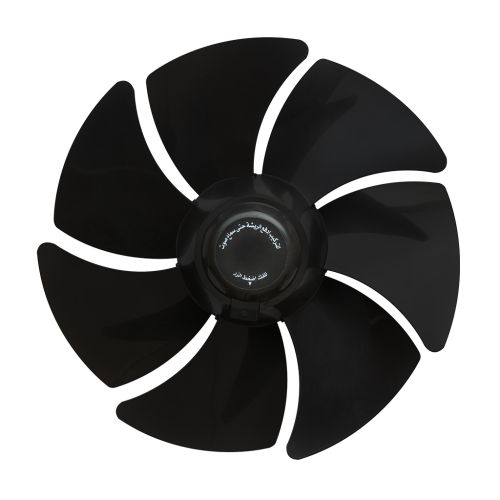 ريشة مجمعة شفاط مطبخ وحمام تورنيدو مقاس 25 سم أسود