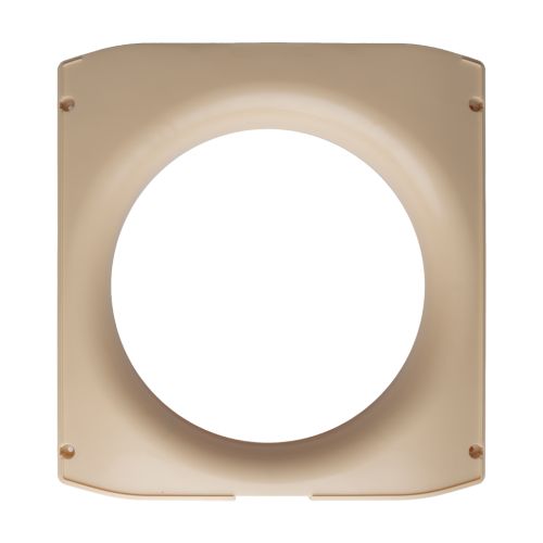 إطار شفاط حمام تورنيدو مقاس 25 سم كريمي