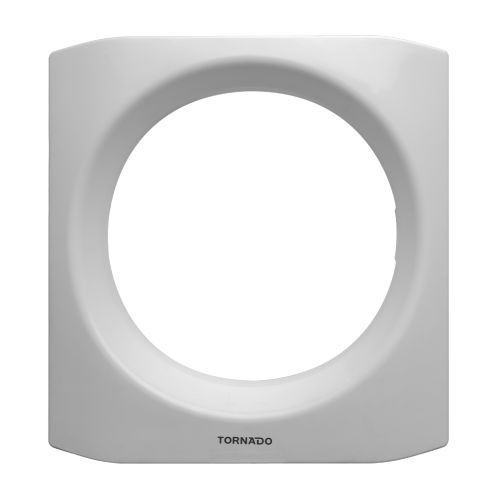 إطار شفاط مطبخ تورنيدو مقاس 25 سم أبيض