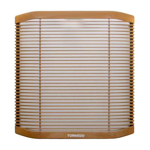 شبكة شفاط حمام تورنيدو مقاس 25 سم بني