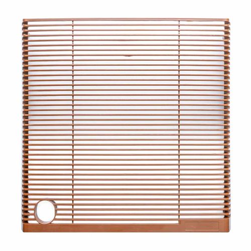 شبكة شفاط حمام توشيبا 25 سم بني