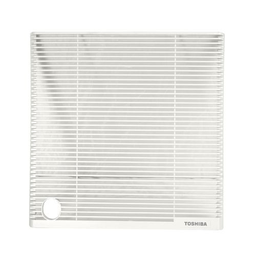 شبكة شفاط حمام توشيبا 30 سم أبيض كريمي