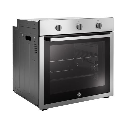 فرن هوفر بلت إن غاز 60 × 60 سم - 70 لتر استانلس ستيل × أسود HOU611G6-EGY