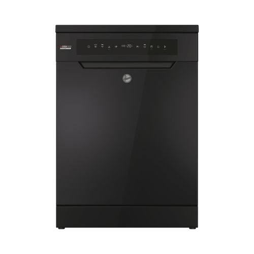 غسالة أطباق هوفر 15 فرد 60 سم انفرتر شاشة ديجيتال 8 برنامج أسود HF5C7F1PB-EG