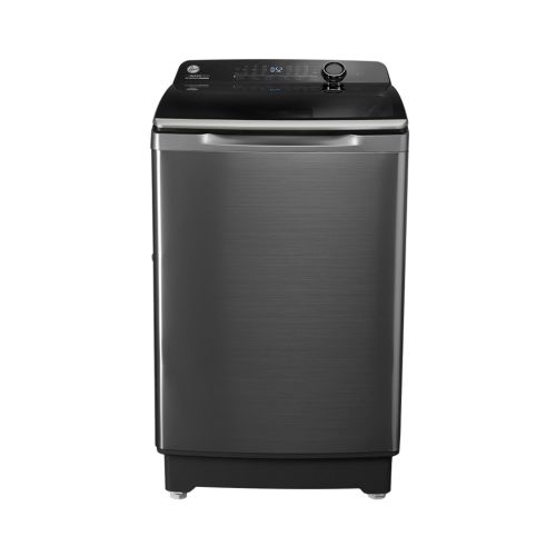 غسالة ملابس هوفر 12 كجم بطلمبة سيلفر HWH-TLN12DSL