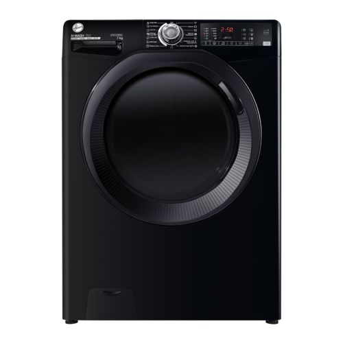 غسالة ملابس هوفر فول أوتوماتيك 7 كجم انفرتر أسود H3WPS274TMBB6ELA