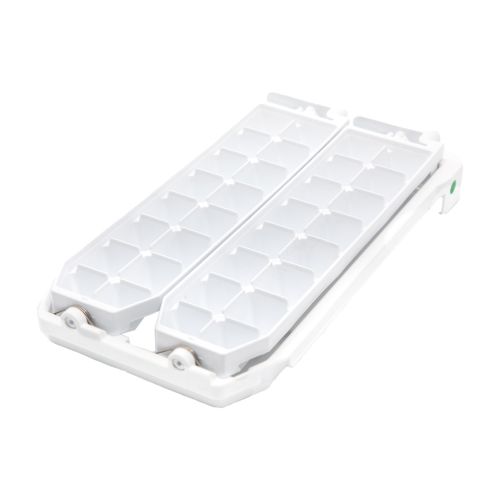 مكعبات ثلج ثلاجة شارب و تورنيدو 396 - 450 لتر أبيض