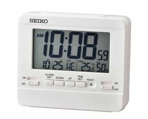 ساعة منبه سيكو ديجيتال QHL086W
