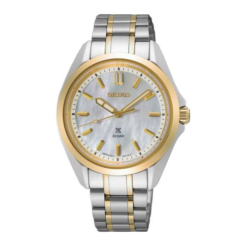 SEIKO Ladies' Watch PROSPEX Stainless Bracelet White Dial SUR608J1