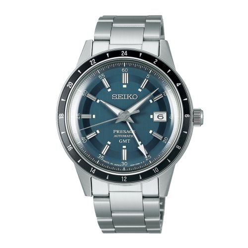 SEIKO Men's Hand Watch PRESAGE Stainless Band Oily Green Dial SSK009J1