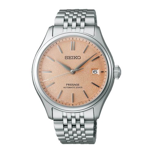 SEIKO Men's Hand Watch PRESAGE Stainless Band Simone Dial SPB467J1