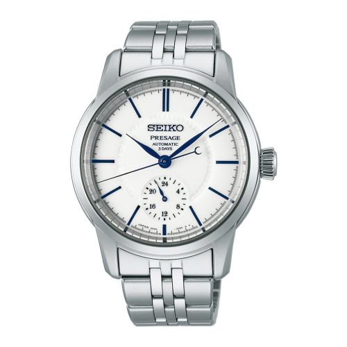 SEIKO Men's Hand Watch PRESAGE Stainless Band White Dial SPB445J1