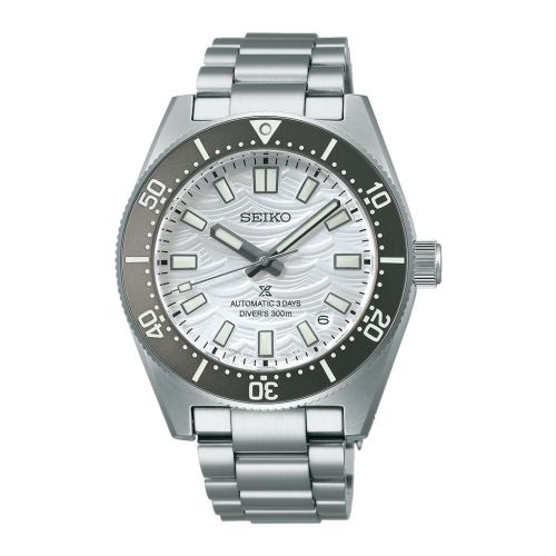 SEIKO Men's Hand Watch PROSPEX Stainless Band Silver Dial SPB511J1