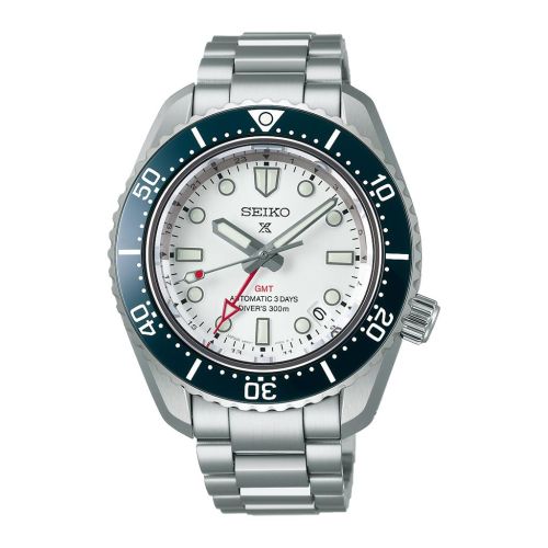 SEIKO Men's Hand Watch PROSPEX Stainless Band White Dial SPB519J1