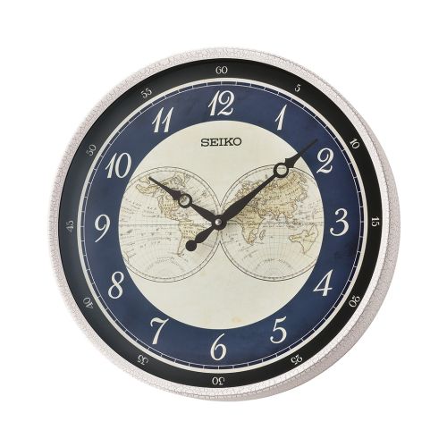 ساعة حائط سيكو برواز بلاستيك QXA803W