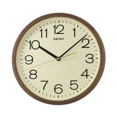 ساعة حائط سيكو برواز بلاستيك QXA808B