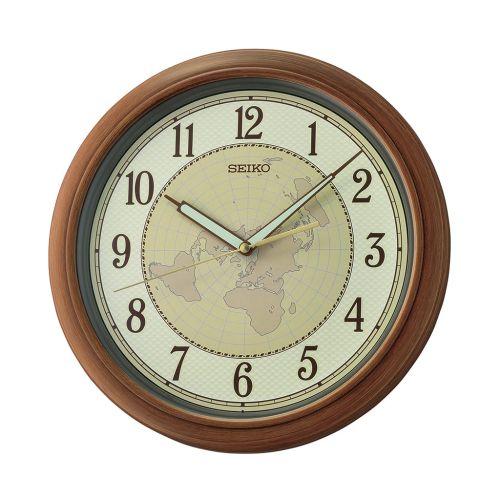 ساعة حائط سيكو برواز بلاستيك QXA825B