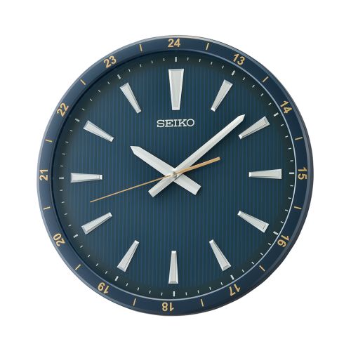 ساعة حائط سيكو برواز بلاستيك مزودة بمؤشر QXA802L 3D