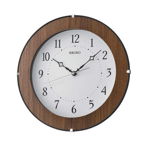 ساعة حائط سيكو برواز خشب QXA738Z