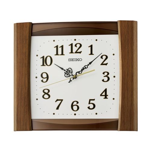 ساعة حائط سيكو برواز خشب QXA827Z