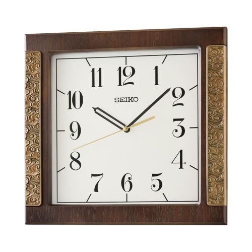 ساعة حائط سيكو برواز خشب QXA842Z