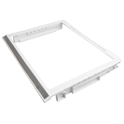 رف أعلي درج خضار ثلاجة شارب 480 لتر شفاف × أبيض