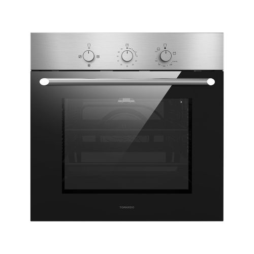 فرن تورنيدو بلت إن غاز 60 × 60 سم - 67 لتر استانلس ستيل GO-VM60CSU-S