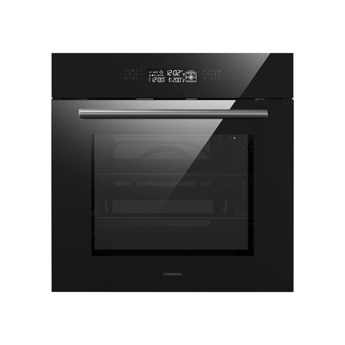 فرن تورنيدو بلت إن كهرباء 60 × 60 سم - 67 لتر أسود EO-VT60CGU-BK