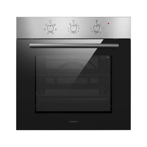 فرن تورنيدو بلت إن كهرباء 60 × 60 سم - 67 لتر استانلس ستيل EO-VM60CSU-S