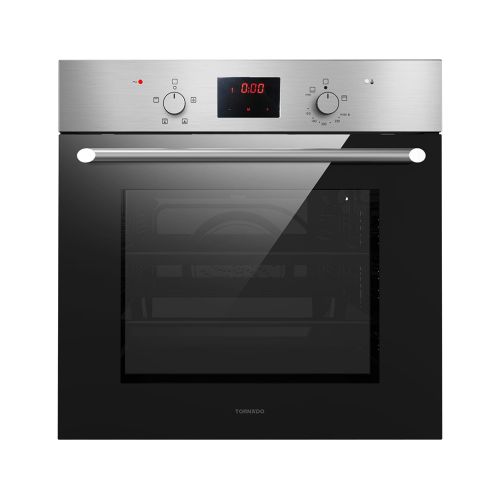 فرن تورنيدو بلت إن غاز 60 × 60 سم - 67 لتر استانلس ستيل GEO-VT60CSU-S