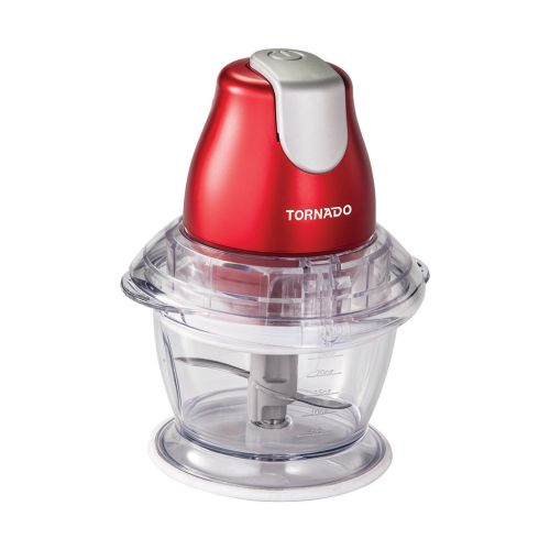 كبة تورنيدو 400 وات 1 لتر فرم اللحوم تقطيع الملوخية أحمر CH-400MR