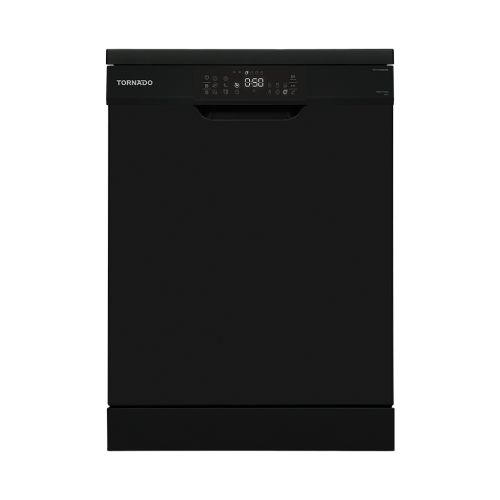 غسالة أطباق تورنيدو 13 فرد 60 سم شاشة ديجيتال 8 برامج أسود TDV-FN138CBK