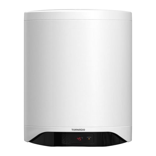 سخان مياه تورنيدو كهرباء 40 لتر إينامل سمارت ديجيتال أبيض TEEE-40D1W