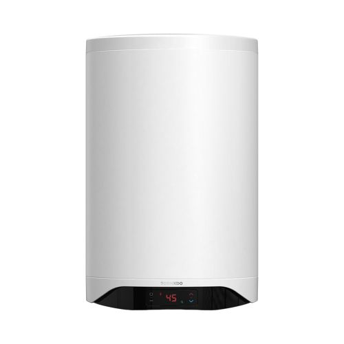 سخان مياه تورنيدو كهرباء 60 لتر إينامل ديجيتال أبيض TEEE-60DW
