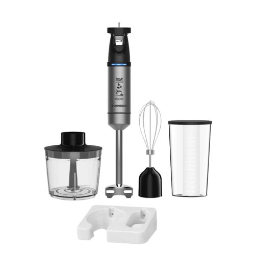 خلاط يدوي تورنيدو 600 وات كبة مضرب بيض أسود THB-600W