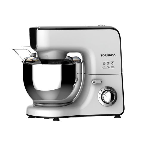 عجان تورنيدو 800 وات وعاء استانلس ستيل 5.5 لتر أبيض SM-1000T