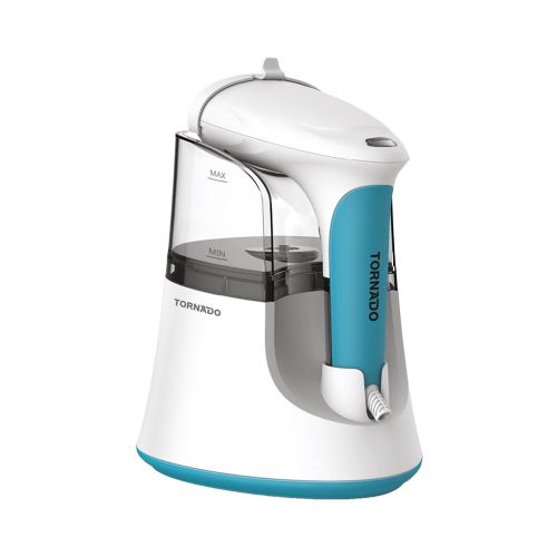 مكواة بخار محمولة تورنيدو 1000-1200 وات أبيض × أزرق TST-HS1200