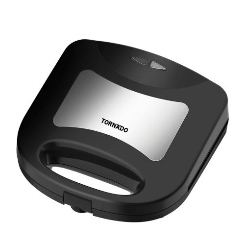 صانع السندوتشات تورنيدو 700 وات أسود TST-700