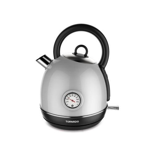 غلاية مياه تورنيدو استانلس ستيل 1.7 لتر 1850-2200 وات استانلس TKS-2217TR