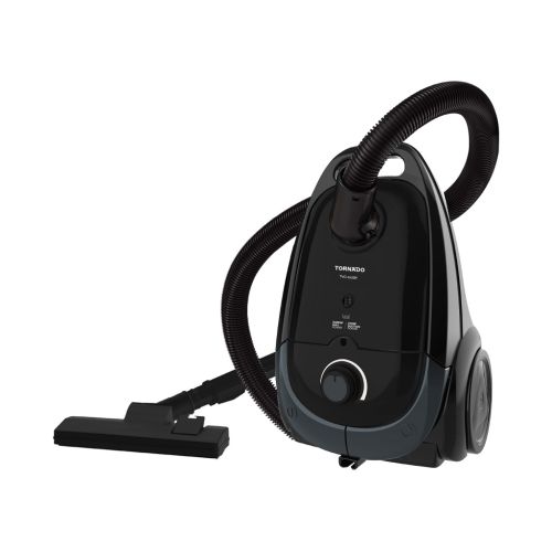 مكنسة كهربائية تورنيدو 1600 وات فلتر مضاد للبكتيريا أسود TVC-160SP
