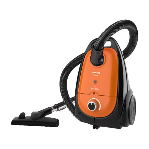 مكنسة كهربائية تورنيدو 1600 وات فلتر مضاد للبكتيريا برتقالي TVC-160SO