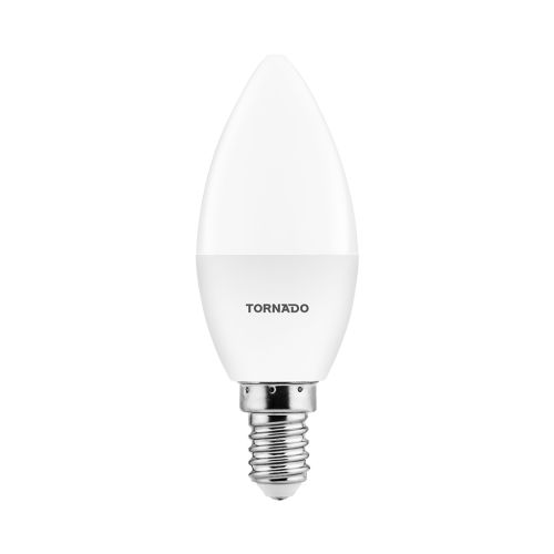 لمبة تورنيدو بلحة ليد ضوء دافئ 5 وات كعب قلاووظ لون الإضاءة أصفر CW-WM05H