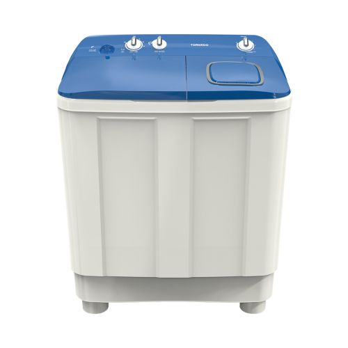 TORNADO Washing Machine Half Auto 7 Kg Pump White x Blue TMH-HS07CP(WB)