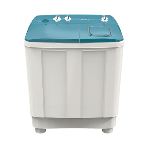 غسالة ملابس تورنيدو نصف أوتوماتيك 7 كجم أبيض × تركواز TMH-HS07C(WA)