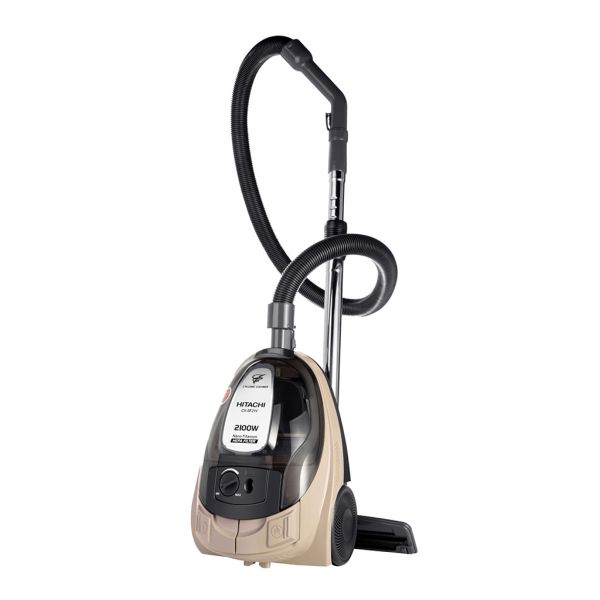 مكنسة كهربائية هيتاشي 2100 وات فلتر هيبا بني فاتح CV-SF21VLBRFEG