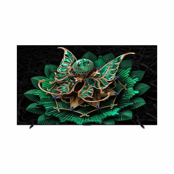 شاشة تي سي إل 4K سمارت بدون فريم QD-Mini LED 115 بوصة ريسيفر داخلي 115C7K