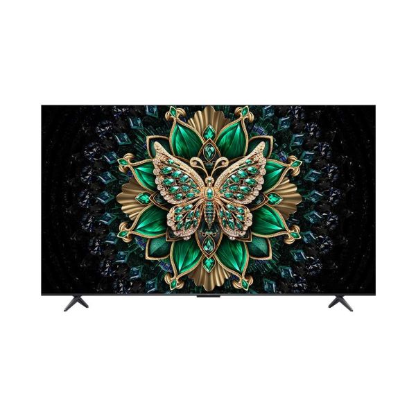 شاشة تي سي إل 4K سمارت بدون فريم QD-Mini LED 75 بوصة ريسيفر داخلي 75C6K