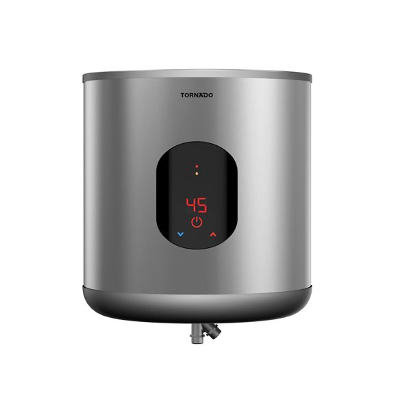 سخان مياه تورنيدو كهرباء 35 لتر ديجيتال سيلفر EWH-S35CSE-S